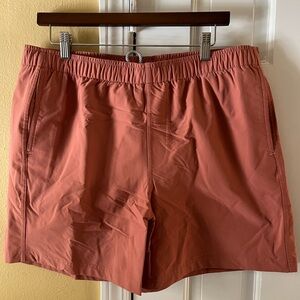 Men's Athletic Shorts in Rust by Myles